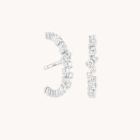 Orbit Crystal Studs in Silver-Astrid &amp; Miyu