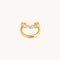 Illusion Spiral Ear Cuff in Gold-Astrid &amp; Miyu