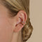 Illusion Spiral Ear Cuff in Gold-Astrid &amp; Miyu