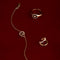 Illusion Spiral Ear Cuff in Gold-Astrid &amp; Miyu