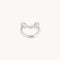 Illusion Spiral Ear Cuff in Silver-Astrid &amp; Miyu