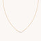 Crystal Scatter Necklace in Gold-Astrid &amp; Miyu