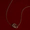 Orbit Crystal Pendant Necklace in Gold-Astrid &amp; Miyu