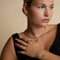 Black Star Signet Ring in Gold-Astrid &amp; Miyu