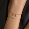 Diamond Cluster Bracelet in Solid Gold-Astrid &amp; Miyu