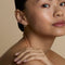Cosmic Star Chain Studs in Solid Gold-Astrid &amp; Miyu
