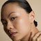 Diamond Wave Charm Studs in Solid Gold-Astrid &amp; Miyu