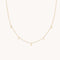 Cosmic Star Charm Necklace in Solid Gold-Astrid &amp; Miyu