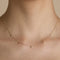 Cosmic Star Charm Necklace in Solid Gold-Astrid &amp; Miyu