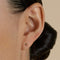 Cosmic Star Chain Studs in Solid Gold-Astrid &amp; Miyu