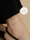 Astrid Story Chain Anklet in Solid Gold-Astrid &amp; Miyu