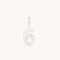 Number Charms - 6 Charm 9k White Gold - Welding Charm - Astrid &amp; Miyu