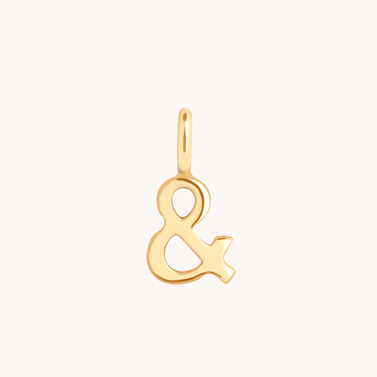 Initial Charms - & Charm 9k Gold - Welding Charm - Astrid &amp; Miyu