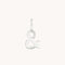 Initial Charms - & Charm 9k White Gold - Welding Charm - Astrid &amp; Miyu
