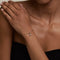 Pavé Cosmic Star Bracelet in Gold-Astrid &amp; Miyu