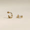 Illusion Crystal Cosmic Hoops in Gold-Astrid &amp; Miyu