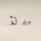 Illusion Crystal Cosmic Hoops in Silver-Astrid &amp; Miyu