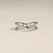 Illusion Crystal Cosmic Ring in Silver-Astrid &amp; Miyu