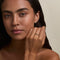 Citrine November Birthstone Milestone Ring in Solid White Gold-Astrid &amp; Miyu
