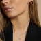 Diamond & Quartz Pendant Necklace in Solid Gold-Astrid &amp; Miyu