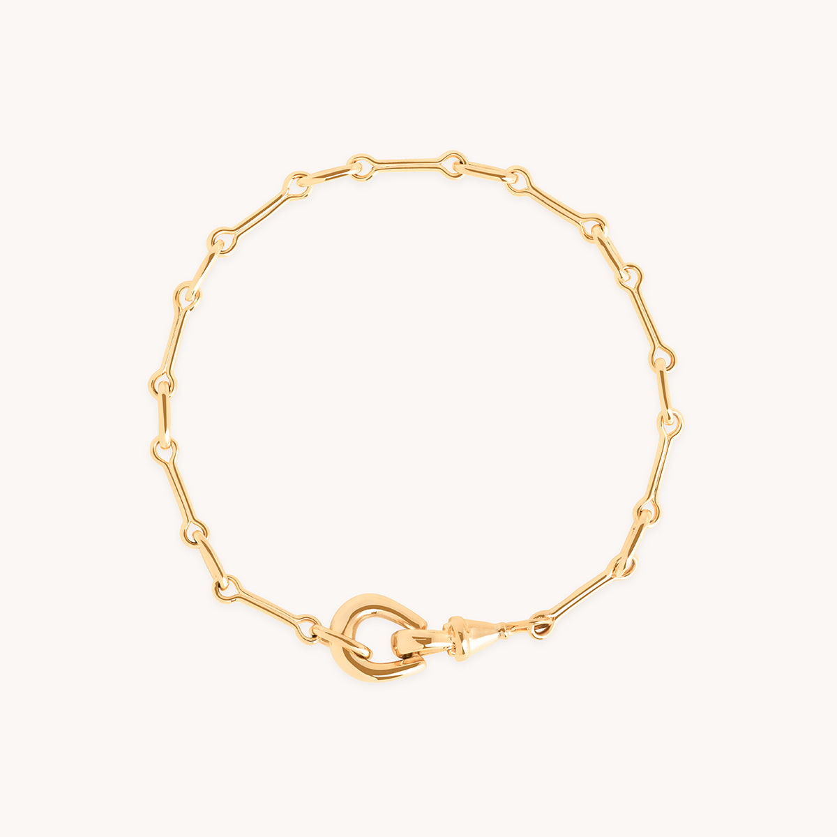 Hardware Chain Bracelet in Gold-Astrid &amp; Miyu