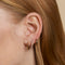 Hardware Link Hoops in Gold-Astrid &amp; Miyu
