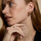 Hardware Link Hoops in Gold-Astrid &amp; Miyu