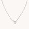 Hardware Chain Necklace in Silver-Astrid &amp; Miyu