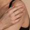 Pavé Essential Band Ring in Gold-Astrid &amp; Miyu
