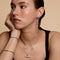 Pavé Chain Link Drop Studs in Silver-Astrid &amp; Miyu