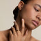 Scalloped Band Ring in Gold-Astrid &amp; Miyu