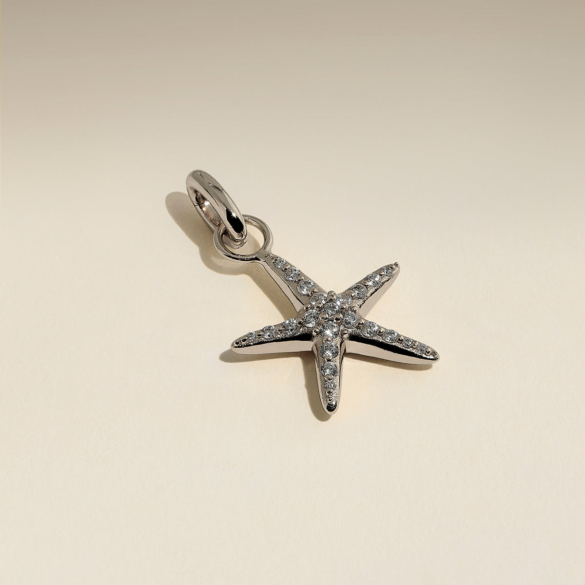 Starfish Clip Charm in Silver-Astrid &amp; Miyu