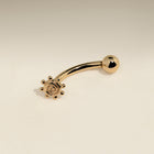 Solstice Rook Bar in Solid Gold-Astrid &amp; Miyu