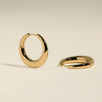 Dome XL Hoops in Gold-Astrid &amp; Miyu