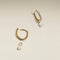 Diamond April Earring Charm in Solid Gold-Astrid &amp; Miyu