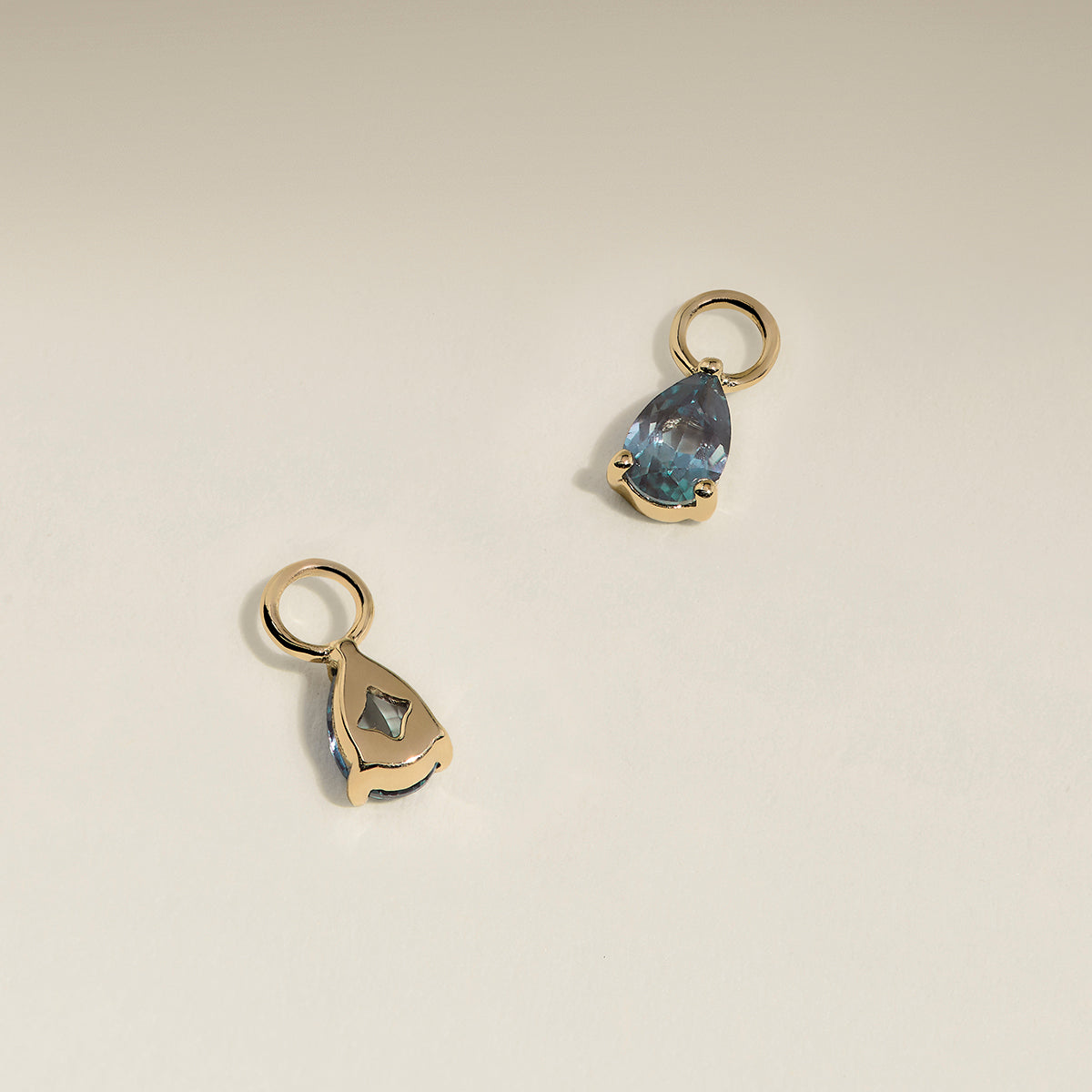 Alexandrite June Earring Charm in Solid Gold-Astrid &amp; Miyu
