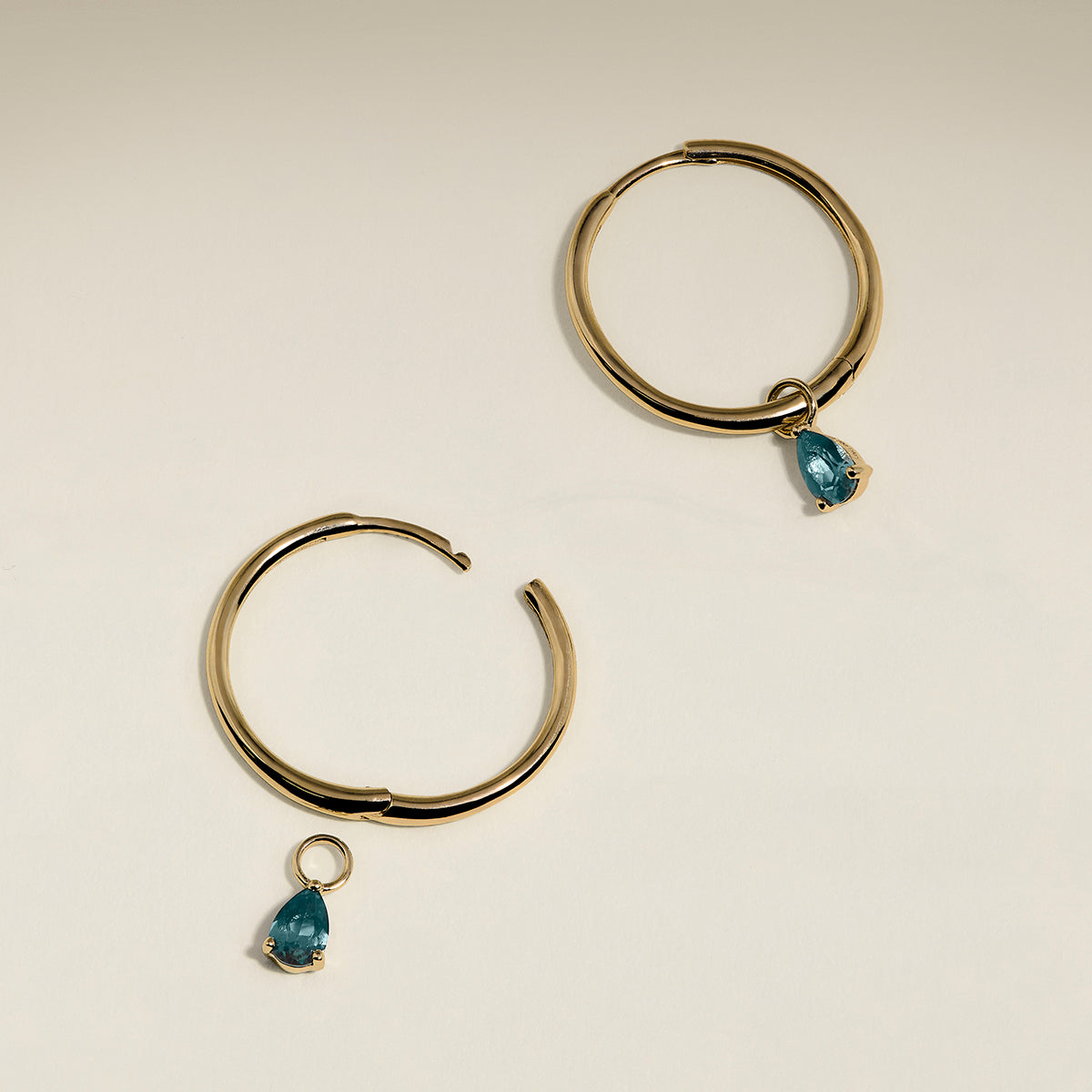 Alexandrite June Earring Charm in Solid Gold-Astrid &amp; Miyu