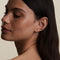 Sapphire September Earring Charm in Solid White Gold-Astrid &amp; Miyu