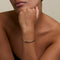 Cosmic Dome Bangle in Silver-Astrid &amp; Miyu