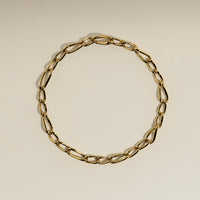 Infinite Slim Chain Bracelet in Gold-Astrid &amp; Miyu