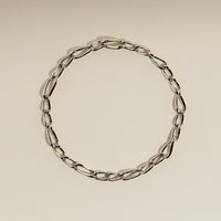 Infinite Slim Chain Bracelet in Silver-Astrid &amp; Miyu