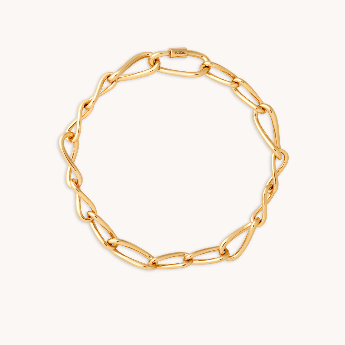Infinite Chain Bracelet in Gold-Astrid &amp; Miyu