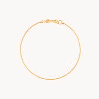 Essential Box Chain Bracelet in Gold-Astrid &amp; Miyu