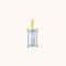 Blue Spinel Charm 9k Gold-Astrid &amp; Miyu