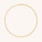 18k Gold Plated Jewellery - Infinite Slim Chain Necklace in Gold - Chain Necklace - Astrid &amp; Miyu