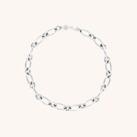 Bracelets - Bold Link Chain Bracelet in Silver - Bracelet - Astrid &amp; Miyu