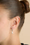 Grey Pearl Clip Charm in Silver-Astrid &amp; Miyu