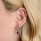Amethyst February Clip Charm in Silver-Astrid &amp; Miyu