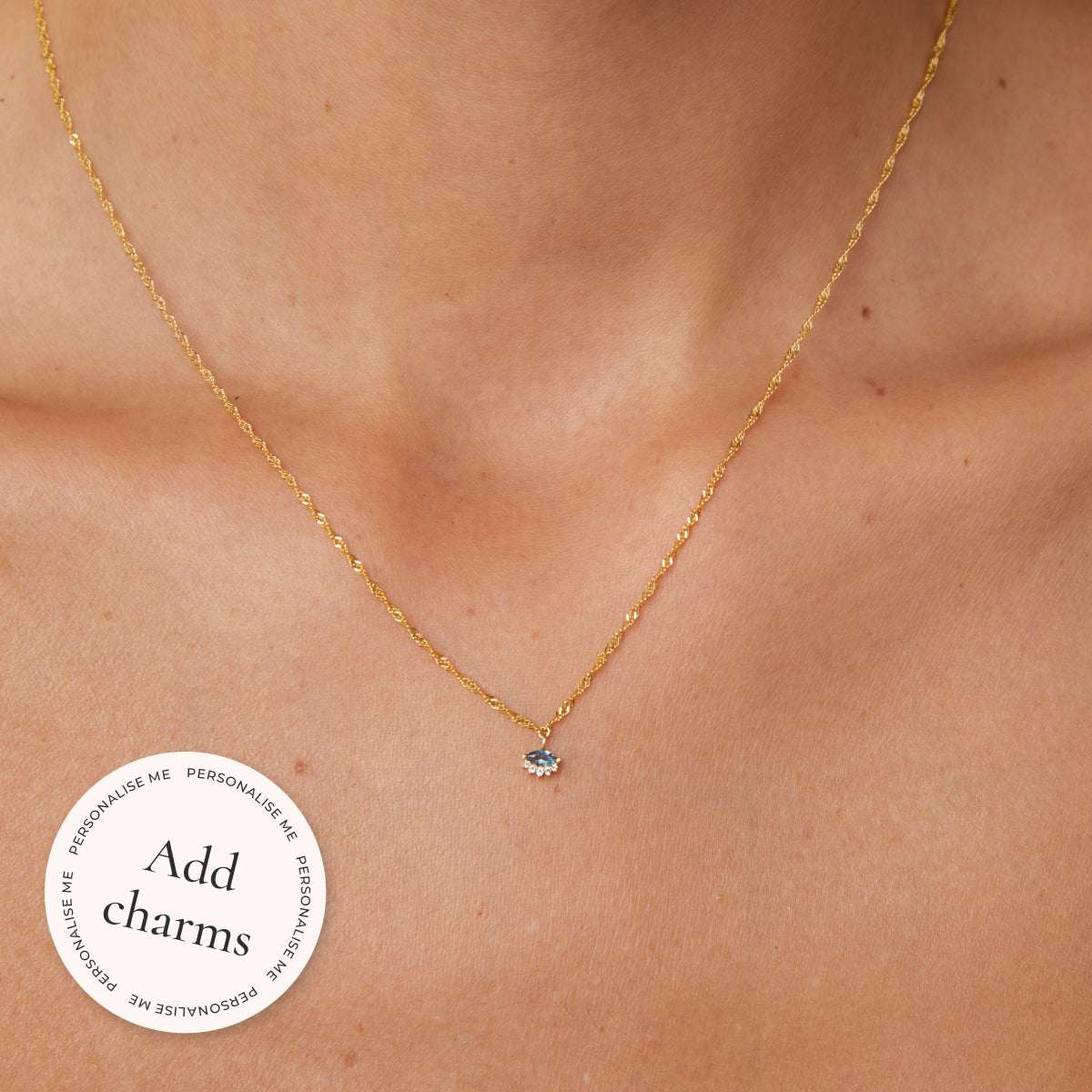 Charm Compatible Necklaces & Bracelets - Bold Astrid Chain Necklace in Solid Gold - Necklaces - Astrid &amp; Miyu