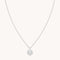 Capricorn Zodiac Pendant Necklace in Silver